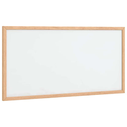 Magnetisches Whiteboard mit massivem Kiefernholzrahmen 60x30 cm