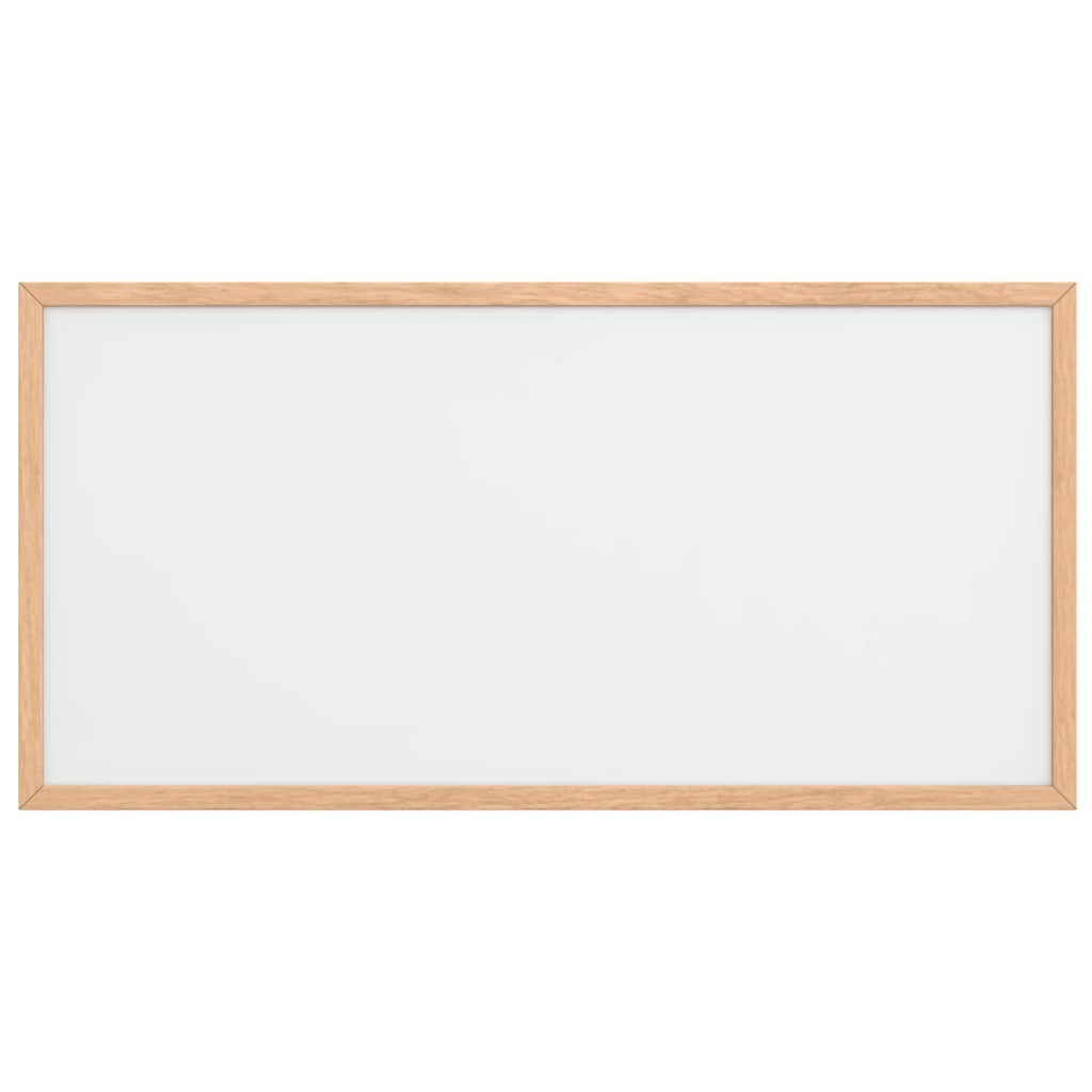 Magnetisches Whiteboard mit massivem Kiefernholzrahmen 60x30 cm