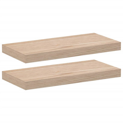 Schweberegale 2 Stk. 50x23,5x4 cm Holzwerkstoff