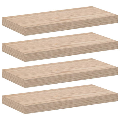 Schweberegale 4 Stk. 50x23,5x4 cm Holzwerkstoff