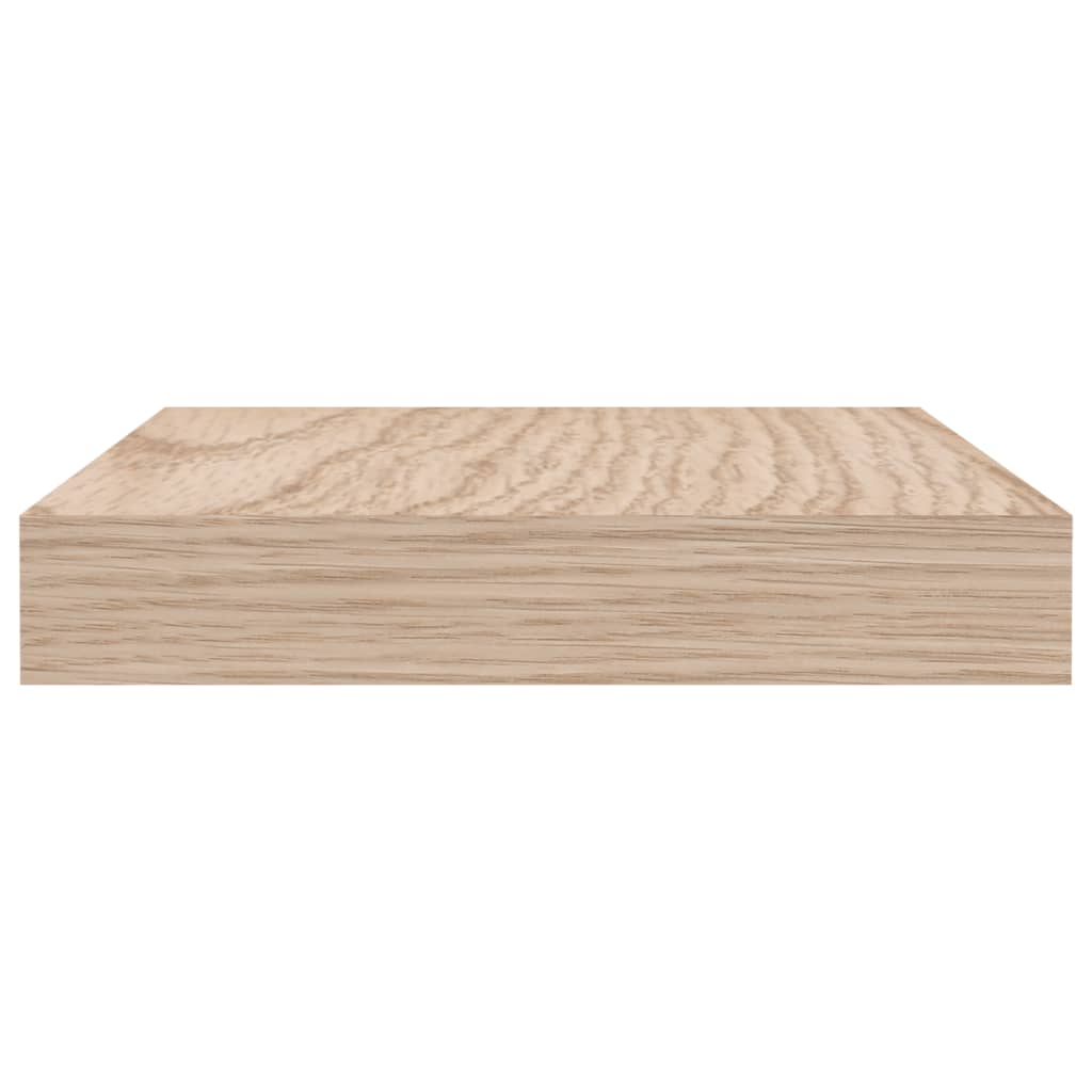 Schweberegale 2 Stk. 60x23,5x4 cm Holzwerkstoff