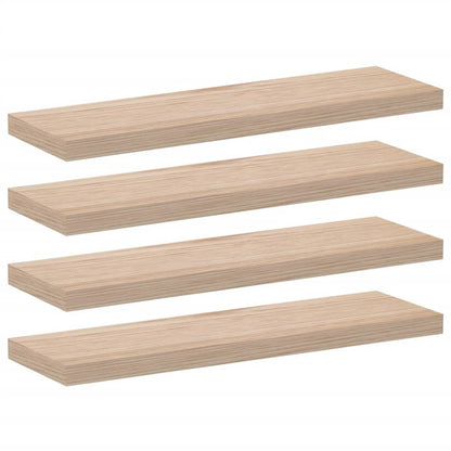 Schweberegale 4 Stk. 80x23,5x4 cm Holzwerkstoff