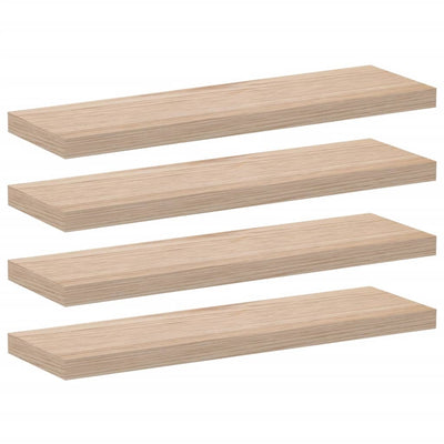 Schweberegale 4 Stk. 80x23,5x4 cm Holzwerkstoff