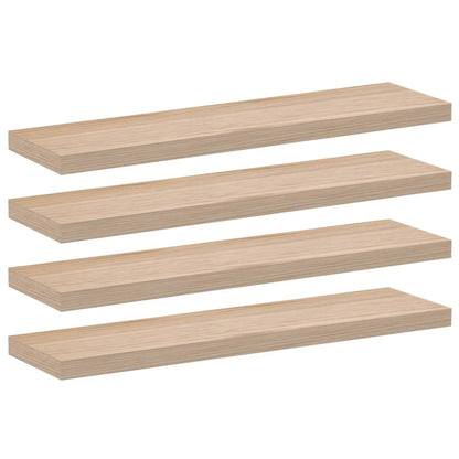 Schweberegale 4 Stk. 90x23,5x4 cm Holzwerkstoff