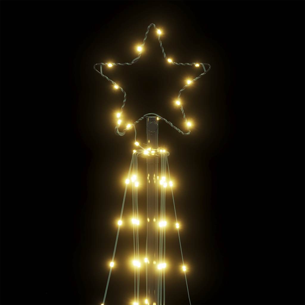 Weihnachtsbaum-Beleuchtung 363 LEDs Warmweiß 182 cm