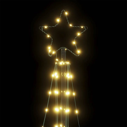 Weihnachtsbaum-Beleuchtung 363 LEDs Warmweiß 182 cm