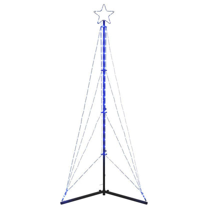 Weihnachtsbaum-Beleuchtung 363 LEDs Blau 182 cm