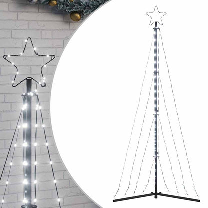 Weihnachtsbaum-Beleuchtung 339 LEDs Kaltweiß 187 cm