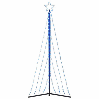 Weihnachtsbaum-Beleuchtung 339 LEDs Blau 187 cm