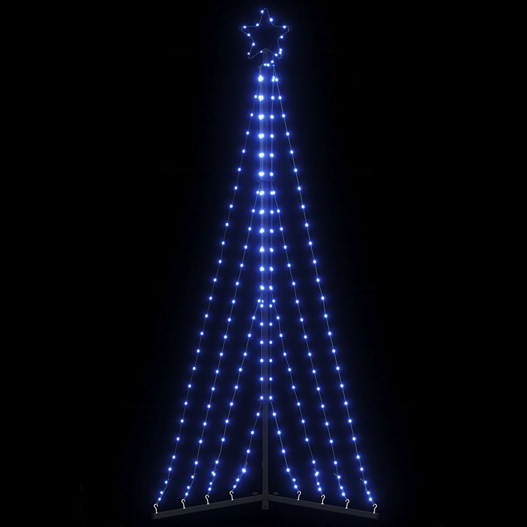 Weihnachtsbaum-Beleuchtung 339 LEDs Blau 187 cm