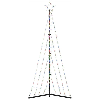 LED Weihnachtsbaum 339 LEDs Mehrfarbig 187 cm