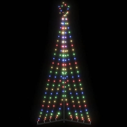 LED Weihnachtsbaum 339 LEDs Mehrfarbig 187 cm