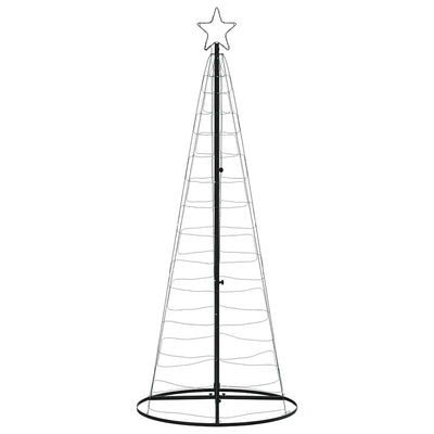 Weihnachtsbaum Kegelform 200 LEDs Warmweiß 182 cm