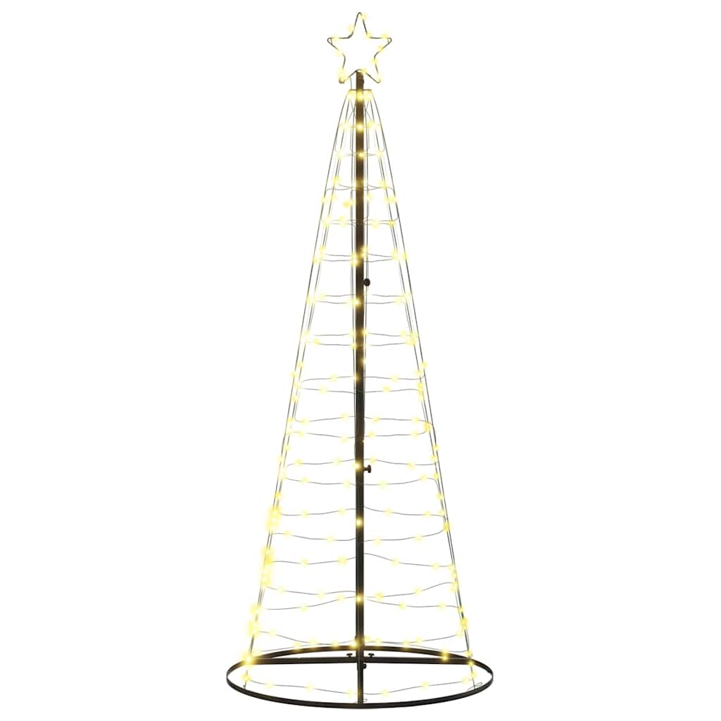 Weihnachtsbaum Kegelform 200 LEDs Warmweiß 182 cm