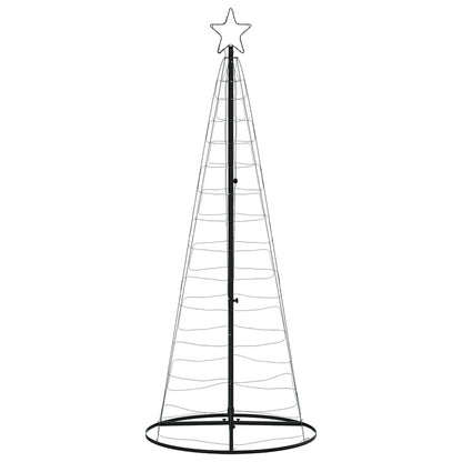 Weihnachtsbaum Kegelform 200 LEDs Kaltweiß 182 cm