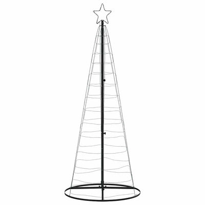 Weihnachtsbaum Kegelform 200 LEDs Blau 182 cm