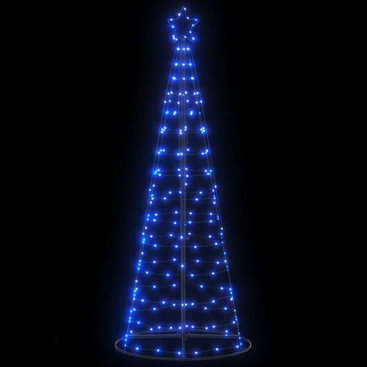 Weihnachtsbaum Kegelform 200 LEDs Blau 182 cm