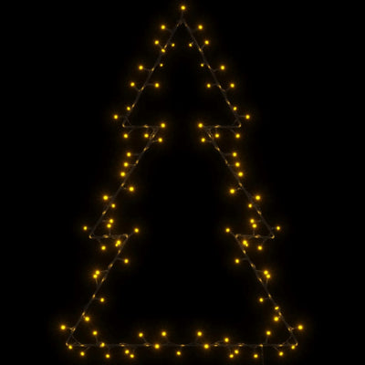 Weihnachtsbeleuchtung Weihnachtsbaum-Silhouette 115 LEDs