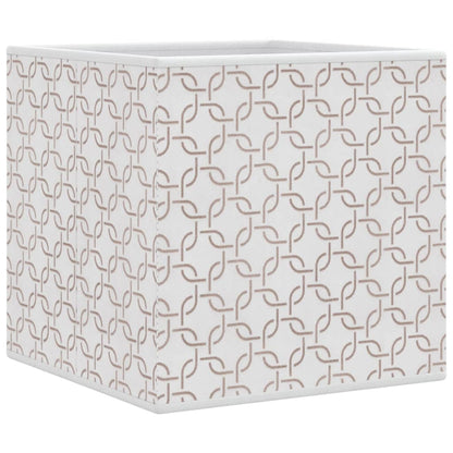 Faltboxen 4 Stk. Creme 32x32x32 cm Vlies