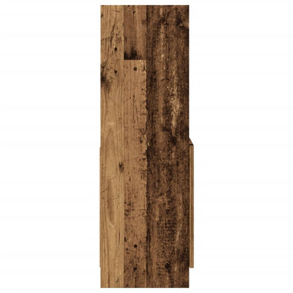 Highboard Altholz-Optik 92x33x100 cm Holzwerkstoff