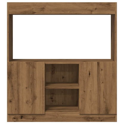 Highboard Artisan-Eiche 92x33x100 cm Holzwerkstoff