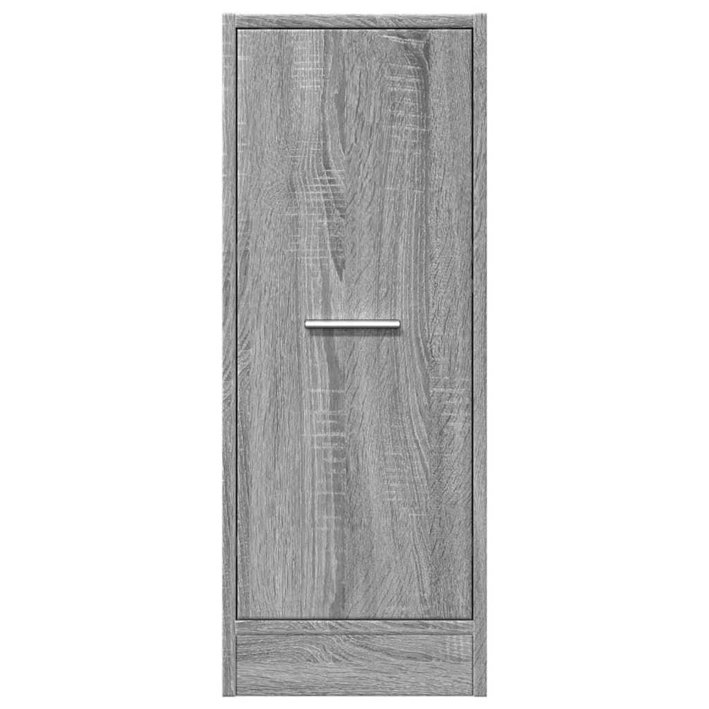 Apothekerschrank Grau Sonoma 30x41x77,5 cm Holzwerkstoff