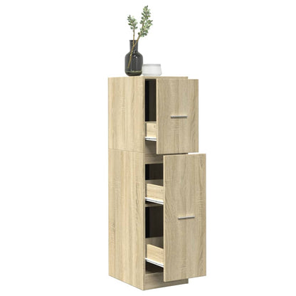 Apothekerschrank Sonoma-Eiche 30x41x118 cm Holzwerkstoff