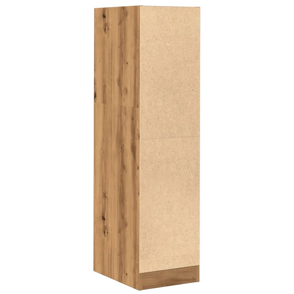 Apothekerschrank Artisan-Eiche 30x41x118 cm Holzwerkstoff