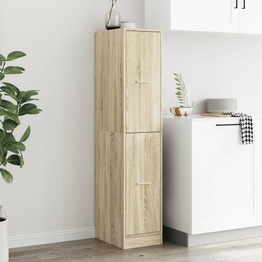 Apothekerschrank Sonoma-Eiche 30x41x144,5 cm Holzwerkstoff