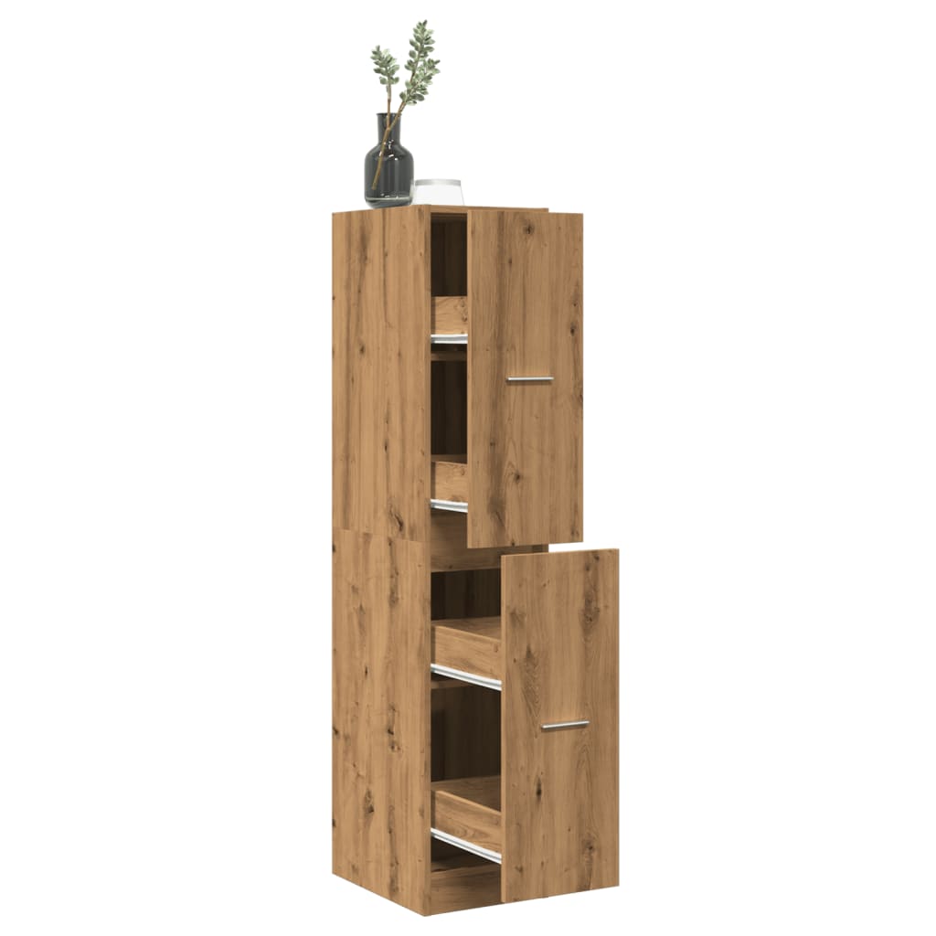 Apothekerschrank Artisan-Eiche 30x41x144,5 cm Holzwerkstoff