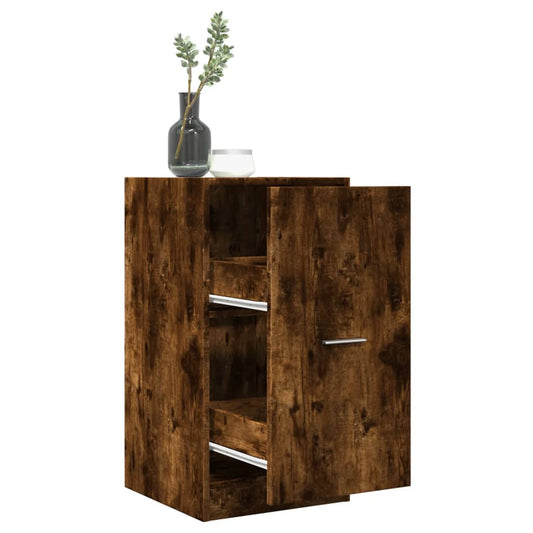 Apothekerschrank Räuchereiche 40x41x77,5 cm Holzwerkstoff