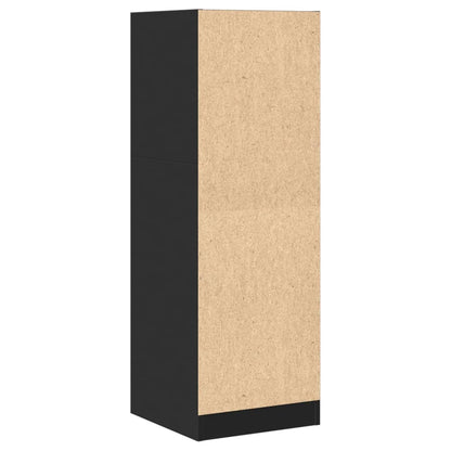 Apothekerschrank Schwarz 40x41x118 cm Holzwerkstoff