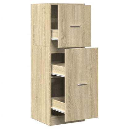 Apothekerschrank Sonoma-Eiche 40x41x118 cm Holzwerkstoff