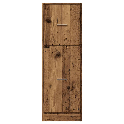 Apothekerschrank Altholz-Optik 40x41x118 cm Holzwerkstoff