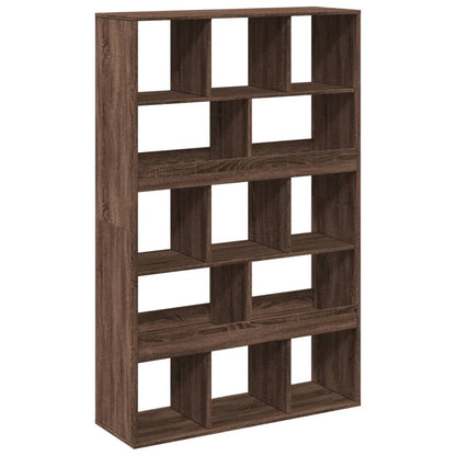 Bücherregal Braun Eichen-Optik 100x33x156,5 cm Holzwerkstoff