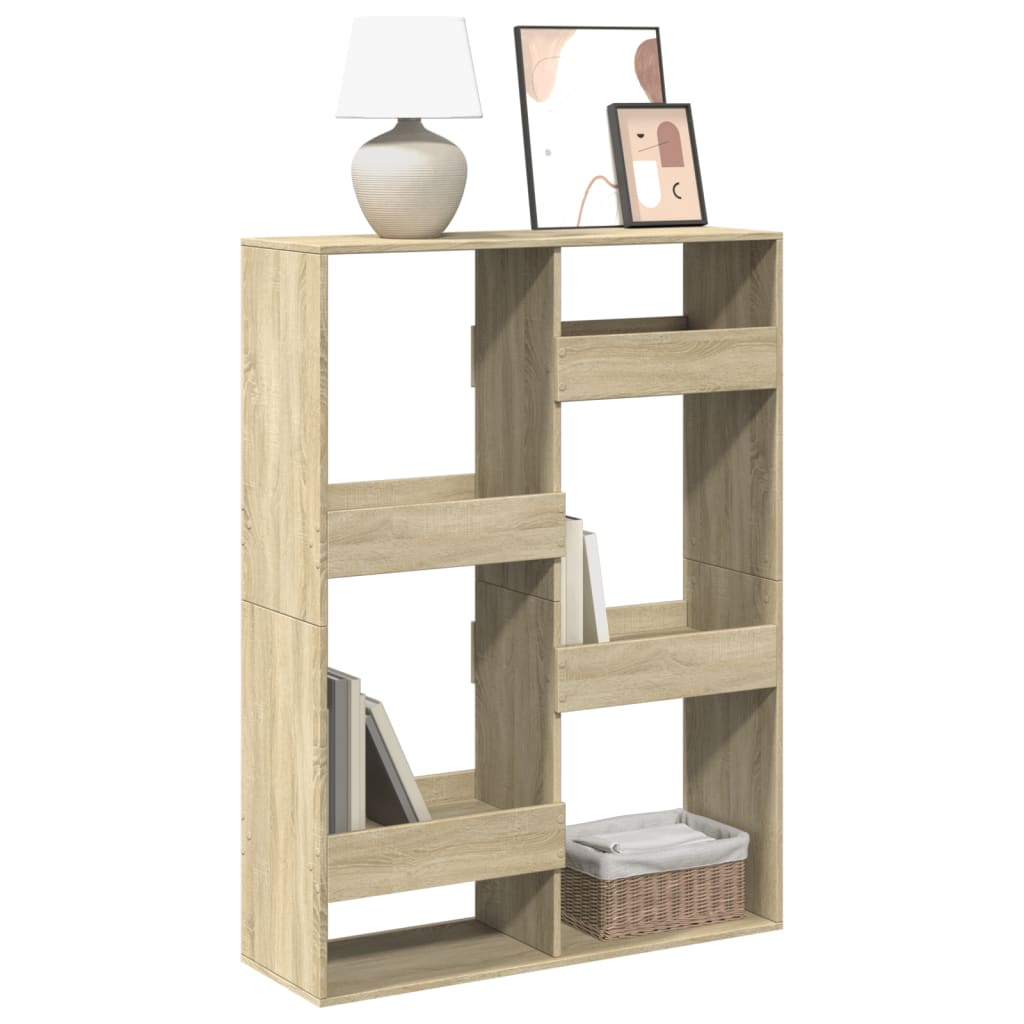 Bücherregal Sonoma-Eiche 100x33x135 cm Holzwerkstoff