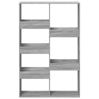 Bücherregal Grau Sonoma 100x33x155,5 cm Holzwerkstoff