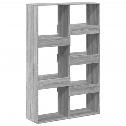 Bücherregal Grau Sonoma 100x33x155,5 cm Holzwerkstoff