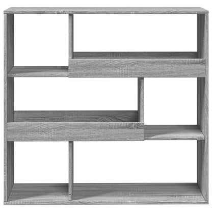 Raumteiler Grau Sonoma 100x33x94,5 cm Holzwerkstoff