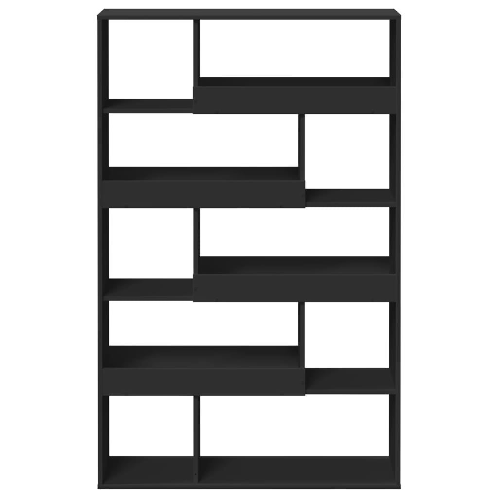 Raumteiler Schwarz 100x33x156,5 cm Holzwerkstoff