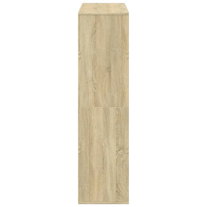 Raumteiler Sonoma-Eiche 100x33x125,5 cm Holzwerkstoff