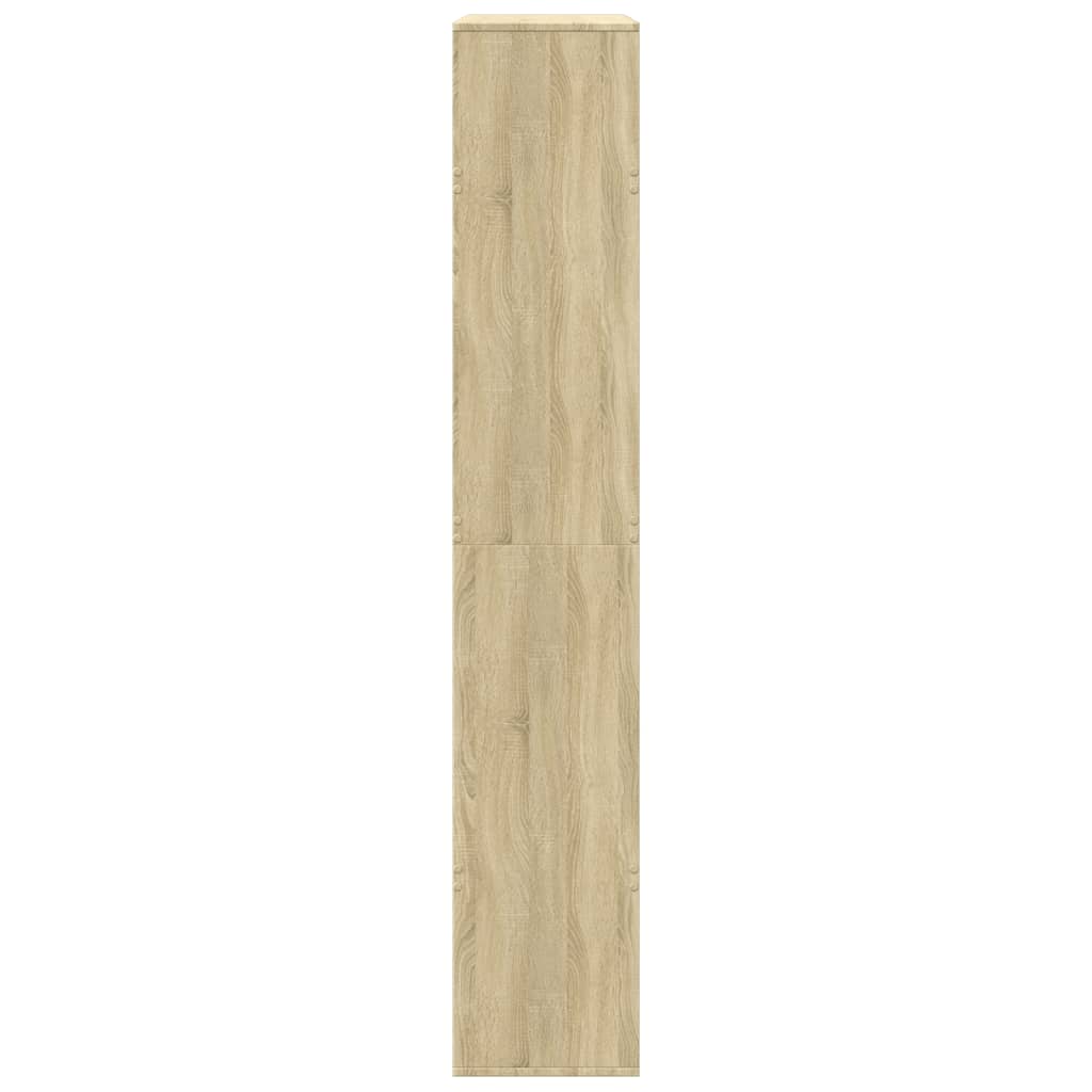 Raumteiler Sonoma-Eiche 100x33x187,5 cm Holzwerkstoff