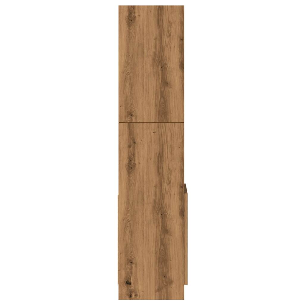 Highboard Artisan-Eiche 92x33x140 cm Holzwerkstoff