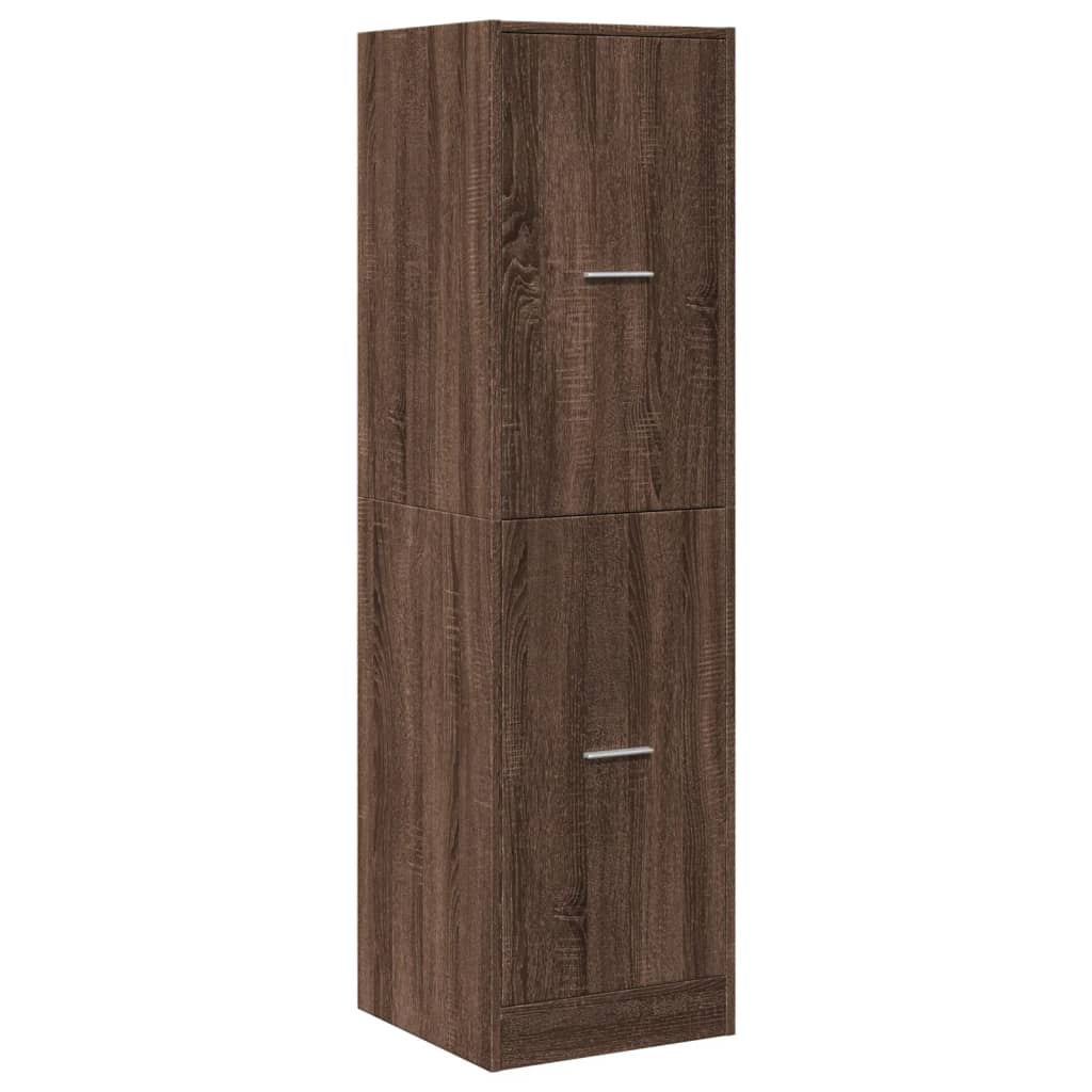 Apothekerschrank Eichen-Optik 40x41x144,5 cm Holzwerkstoff