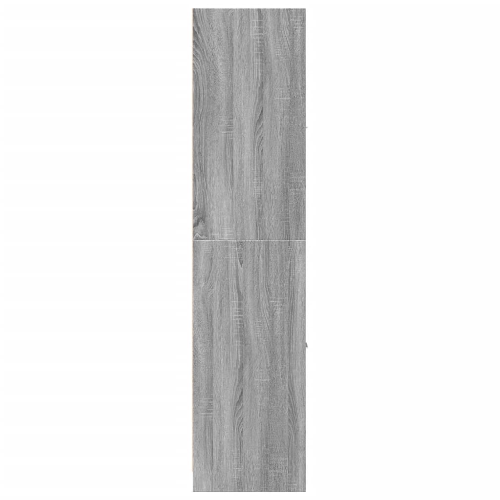 Apothekerschrank Grau Sonoma 40x41x174,5 cm Holzwerkstoff