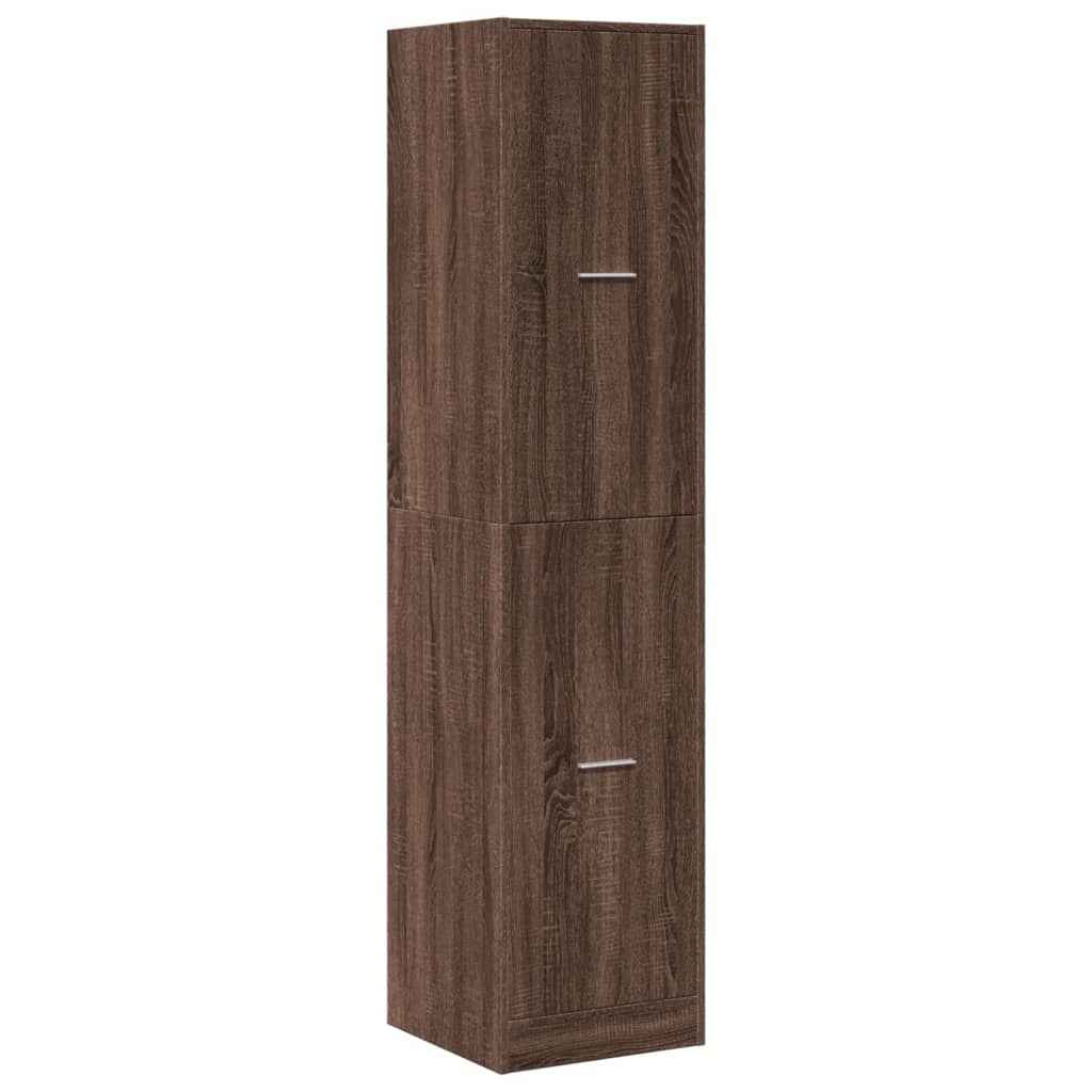 Apothekerschrank Eichen-Optik 40x41x174,5 cm Holzwerkstoff