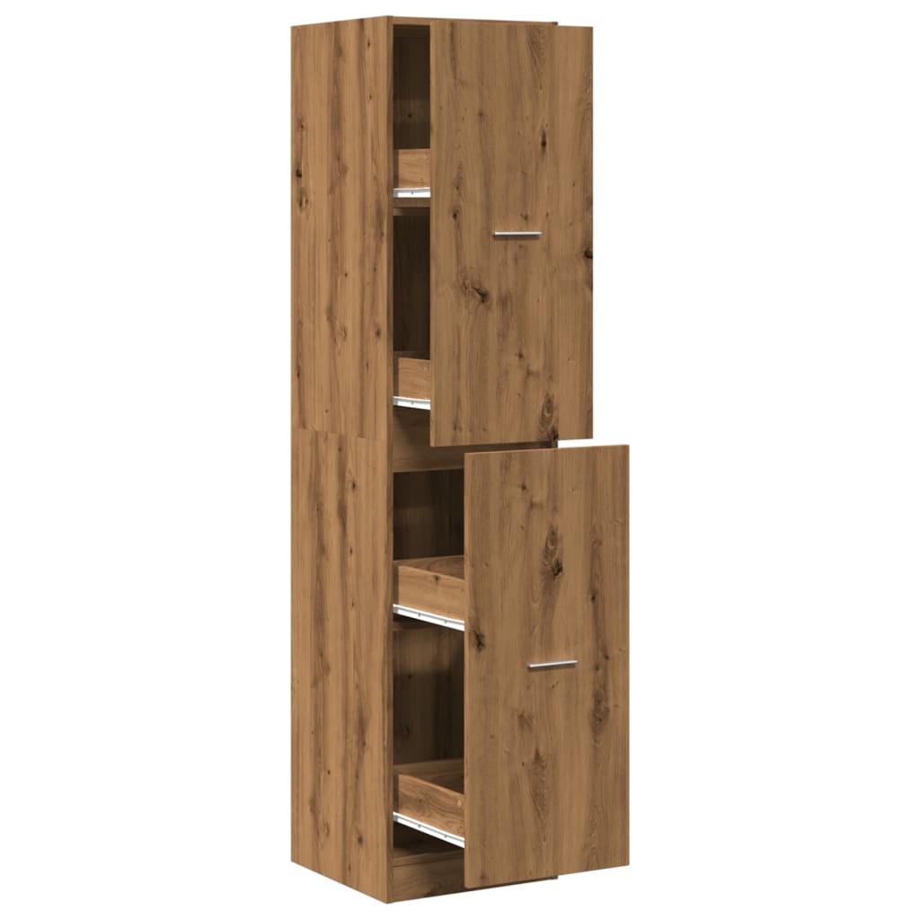 Apothekerschrank Artisan-Eiche 40x41x174,5 cm Holzwerkstoff