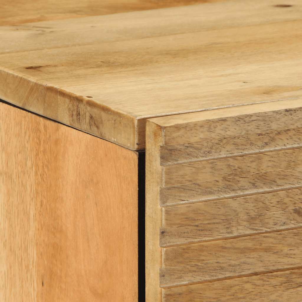 Sideboards 2 Stk. Braun 60x33x75 cm Massivholz Mango