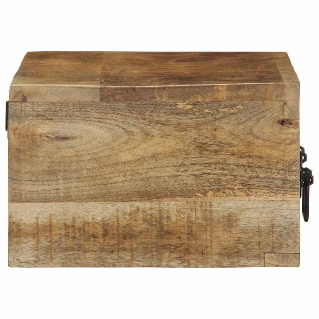 TV-Wandschrank 60x30x19 cm Raues Mangoholz