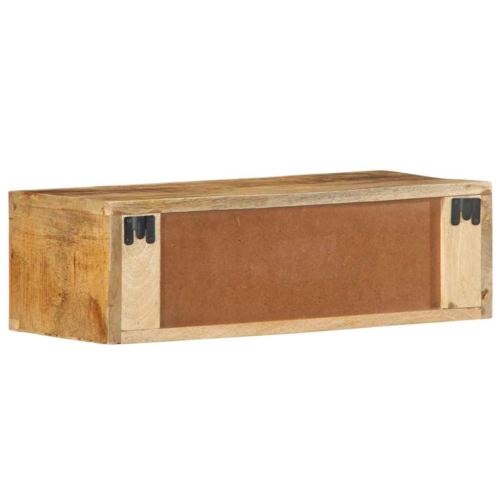 TV-Wandschrank 60x30x19 cm Raues Mangoholz